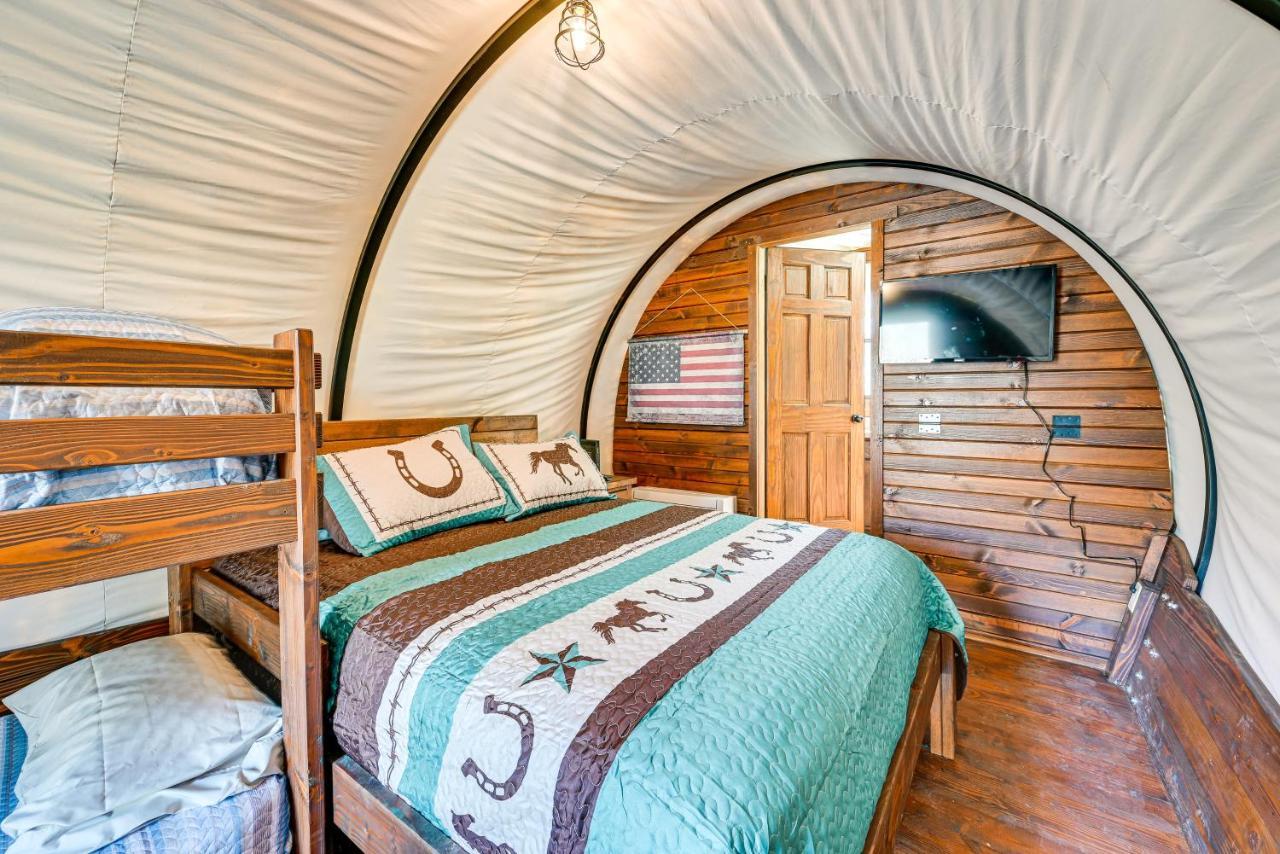 Ultimate Covered Wagon Pioneers Paradise Brownsville Экстерьер фото